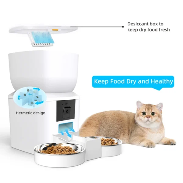 BJFE01 Wifi Pet Feeder with Camera