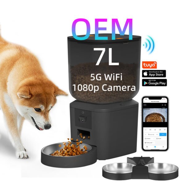 BJFE01 Wifi Pet Feeder with Camera