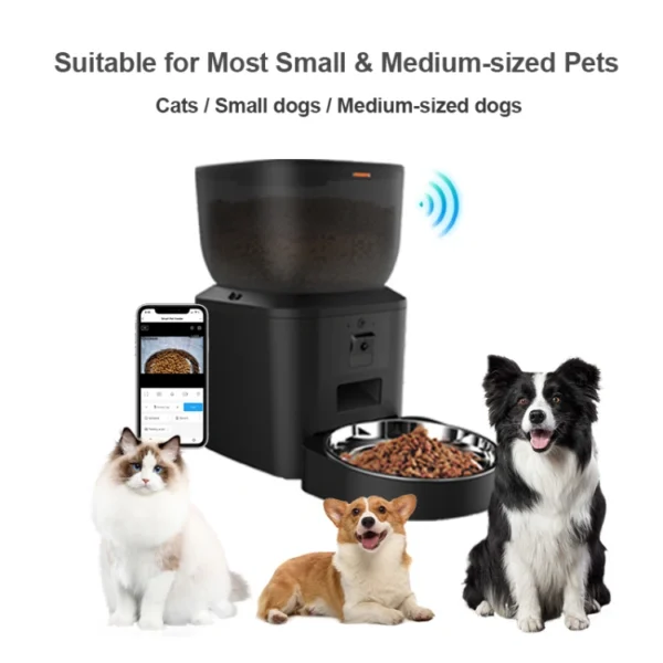 BJFE01 Wifi Pet Feeder with Camera