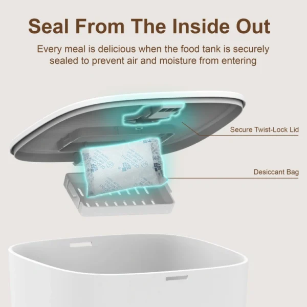 BJFE02 Wifi Pet Feeder with Camera