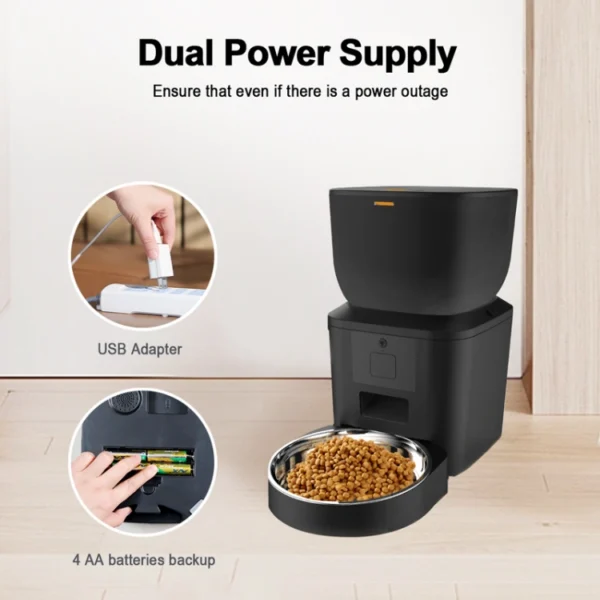 BJFE02 Wifi Pet Feeder with Camera