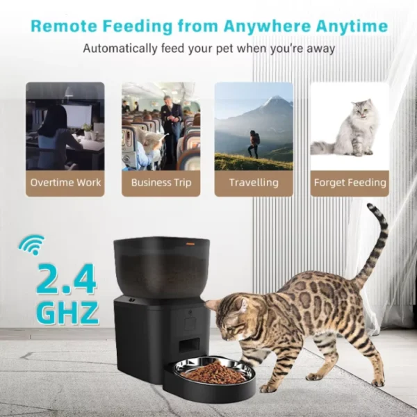 BJFE03 WiFi Pet Feeder with Button