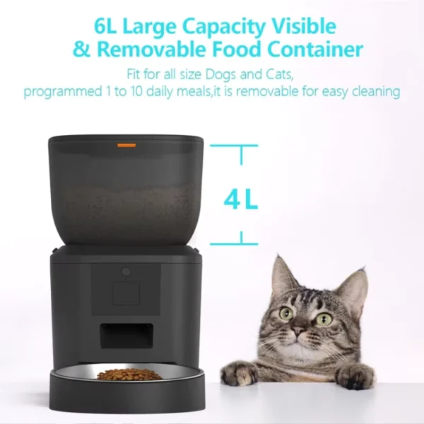 BJFE03 WiFi Pet Feeder with Button