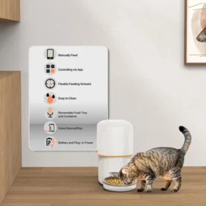 BJFE04 WiFi Pet Feeder with Button