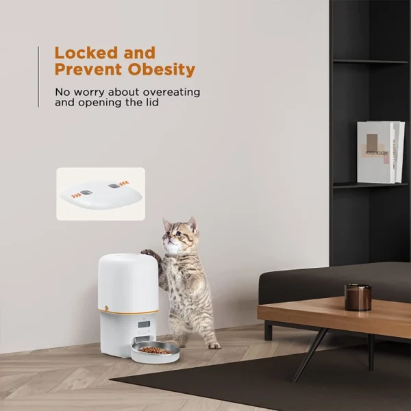 BJFE05 Automatic Pet Feeder with LCD Display